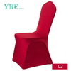 YRF New Style Hot Sale Fancy Red Wedding Banquet Chair Covers