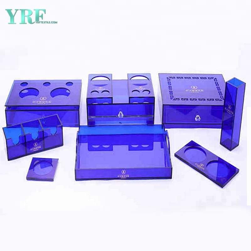 YRF Factory Organization Home Acrylic Storage Tray For Hotel