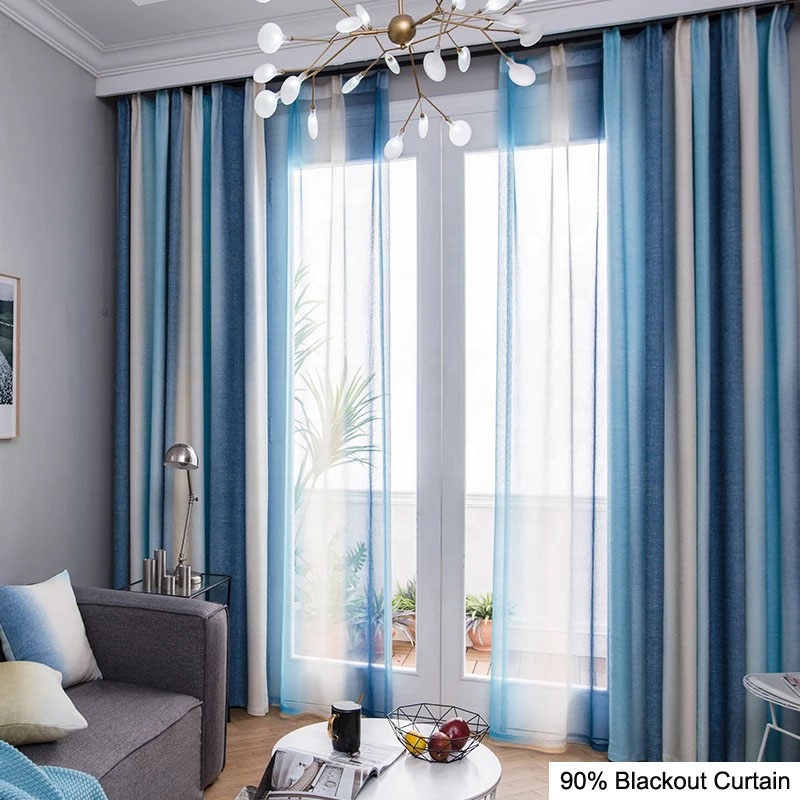 Hotel Style Drapes Luxury Modern Design Thermal Insulated For Made In China