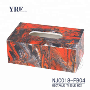 YRF China Supplier Waterproof Acrylic Tissue Boxes