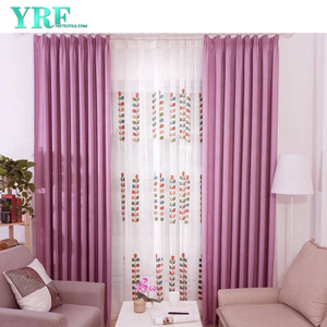 Hotel Window Curtains Style Modern Design Breathable For Project