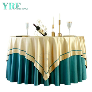 YRF Tablecloth Hotel Party 72" Deep Green 100% Polyester Round