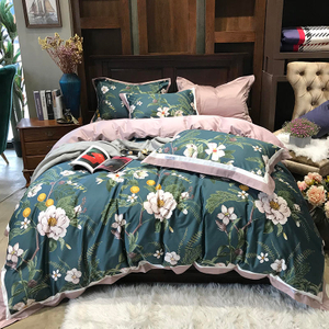 Modernes Design Bettbezug Baumwolle bedruckt weich für Doppelbett