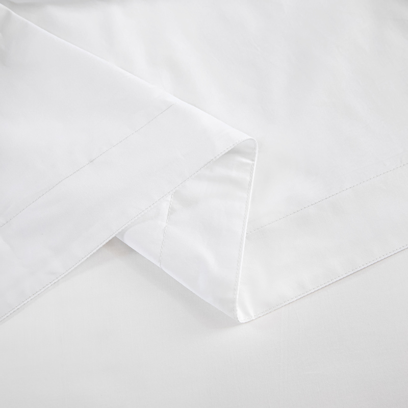 Bettwäsche aus ägyptischer Baumwolle 1000Fadenzahl Hotel Twin XL Weiß