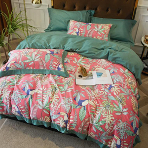 Großhandel Bettwäsche Baumwolle gebürsteter Stoff weich für Doppelbett