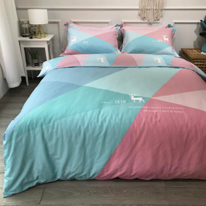Neues Produkt Baumwolle bedruckt bequem für Einzelbett Bettlaken