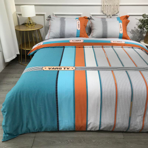 Günstiger Preis Bettwäsche Baumwolle bedruckt weich für Kingsize-Bett