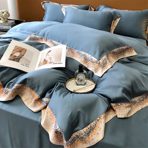 Neuester Stil für 4-Sterne-Hotels Baumwolle Doppellaken-Set Bettwäsche