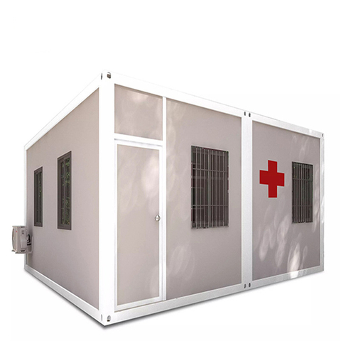 Fabrik modulare Flachpackung Container Krankenhaus Kundenspezifische Größe
